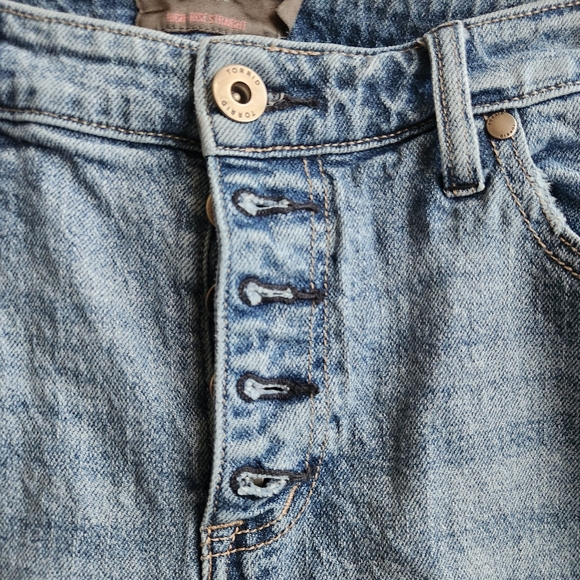 Torrid- High Rise Straight Jeans - Picture 5 of 7